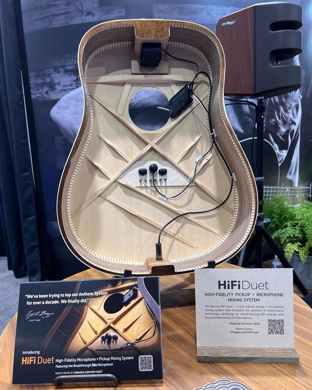 ギター LR Baggs HiFi Duet HiFi Duet High-Fidelity Pickup + Microphone Mixing System